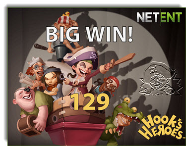 Hot New NetEnt Slot Hook's Heroes